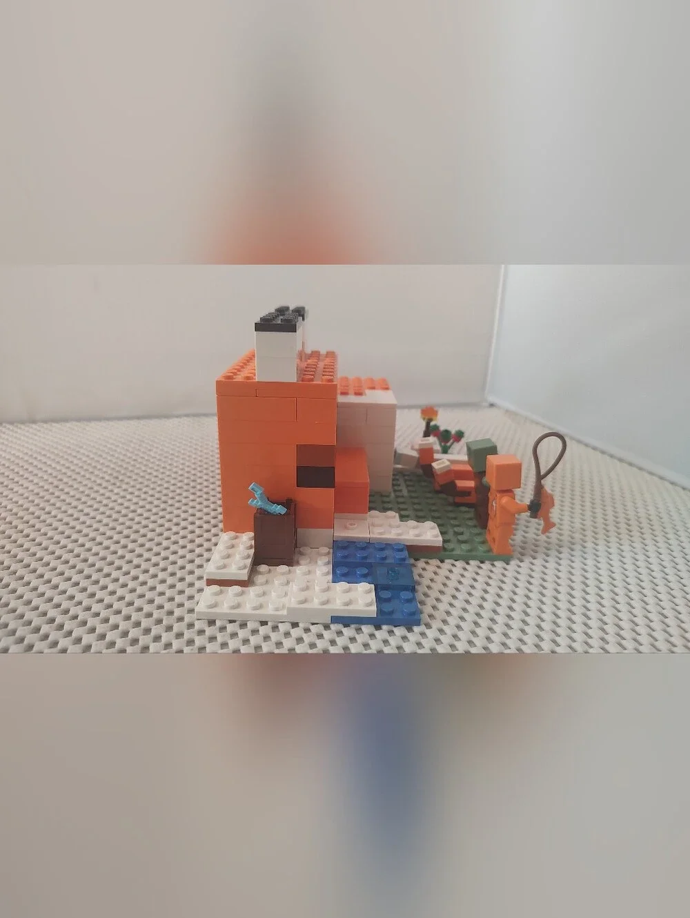 Lego 21178 The Fox Lodge Minecraft Building Toy Set 100% Complete Box & Instruct